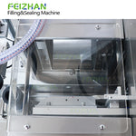 ultrasonic sealing structure of chocolate paste filling machine