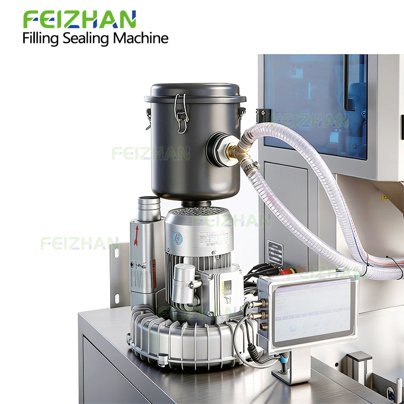 vacuum dust collector of beans packing machine