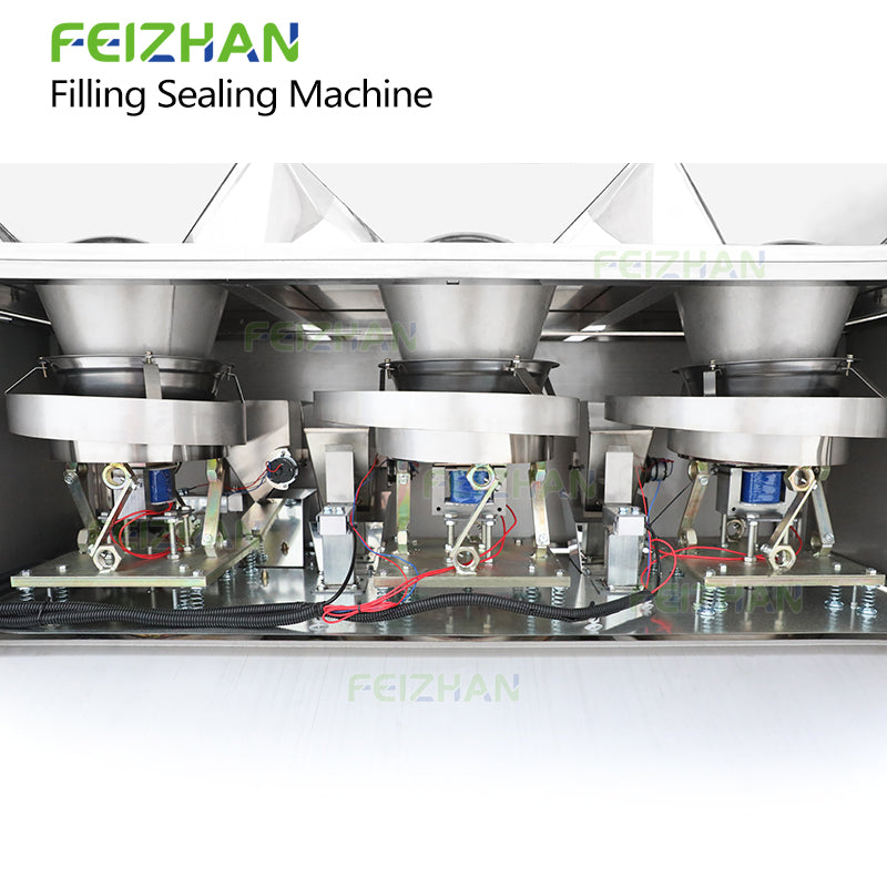 weighing scale of gummy filling and sealing machine