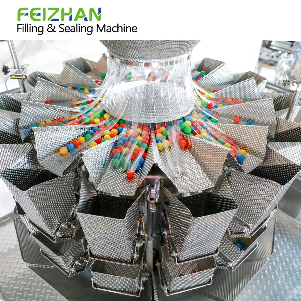 weighing scale of automatic snack packaging machine