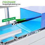 nitrogen filling structure of automatic flow wrapper with weighing system